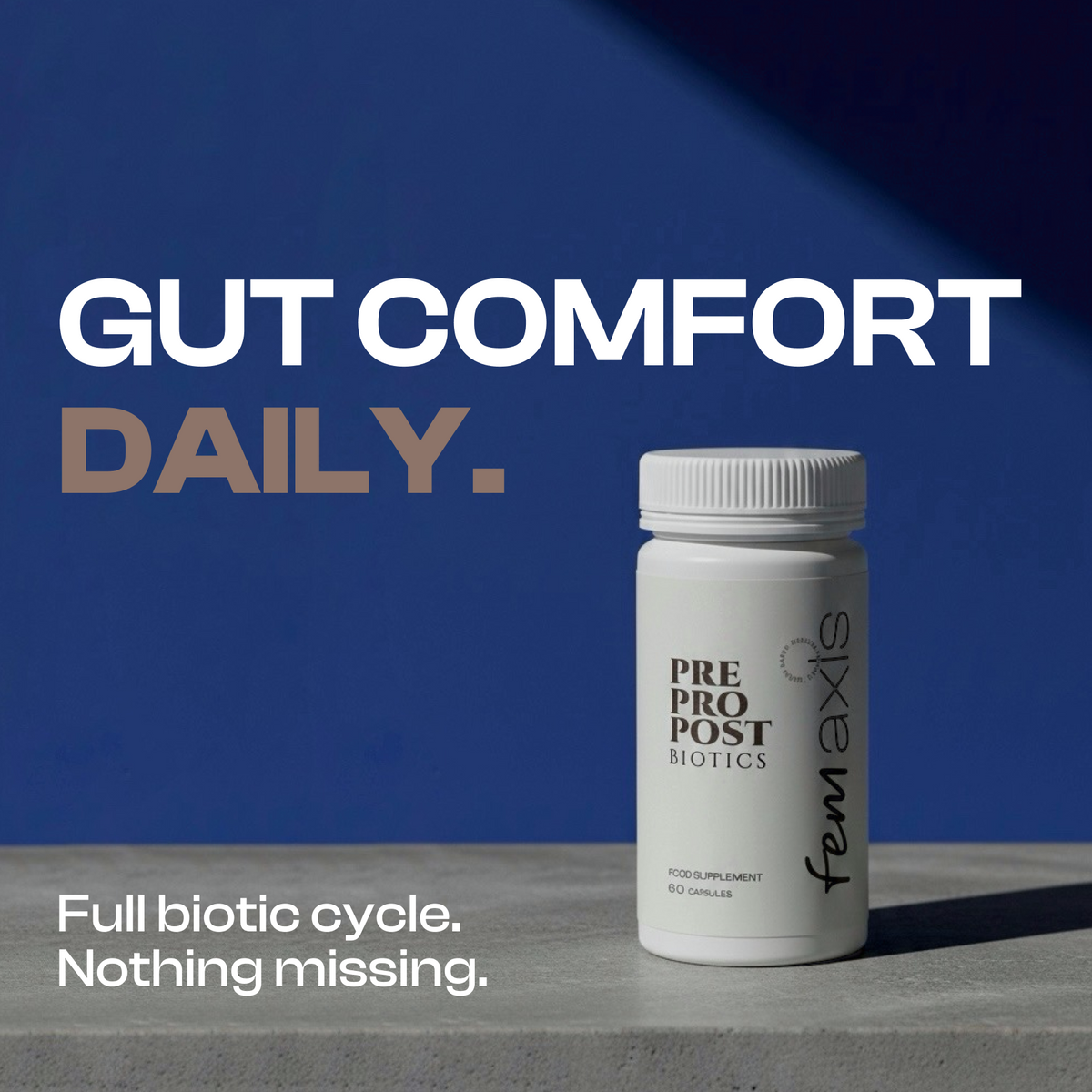 The New Wave of Pre+Pro+Postbiotics